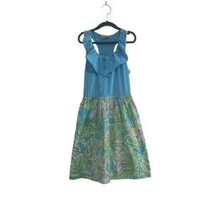 Lilly Pulitzer Girl's Multi Color Sleeveless Floral Dress Size 12